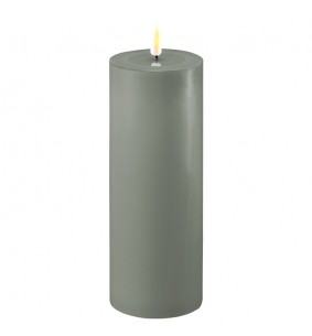 DELUXE - Bougie LED sauge D.7,5 cm hauteur 20 cm