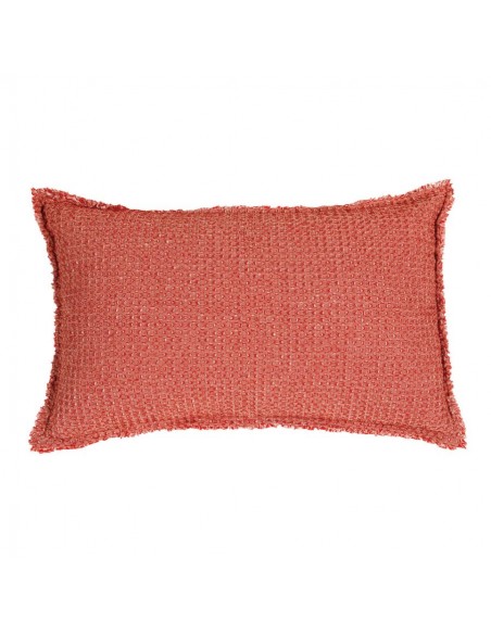 MAIA - Coussin chambray rooibos 30 X 50