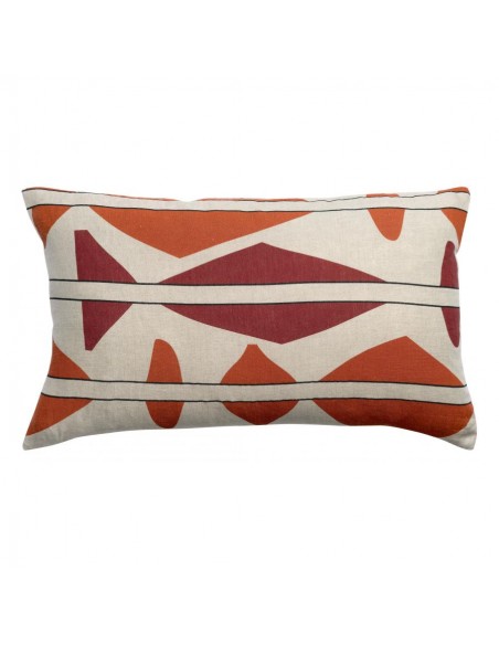ZEFF MILA - Coussin rubis 40 X 65
