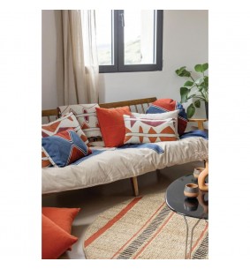 ZEFF MILA - Coussin rubis 40 X 65 2