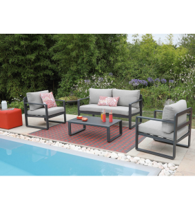 Ensemble détente Mojito gris (set complet)