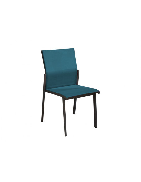 DELIA - Chaise bleu X2