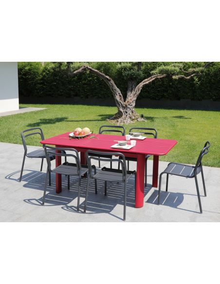 EOS - Chaise empilable jaune X2
