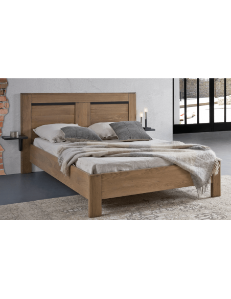 CANTIQUE - Lit pour couchage chêne massif plusieurs dimensions