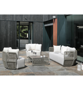 IRIS - Canapé 3 places + table basse 2