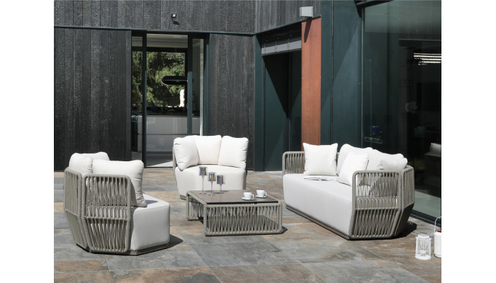 IRIS - Canapé 3 places + table basse