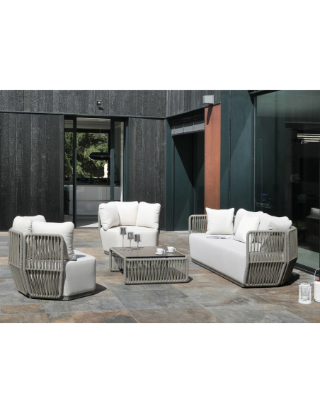 IRIS - Canapé 3 places + table basse