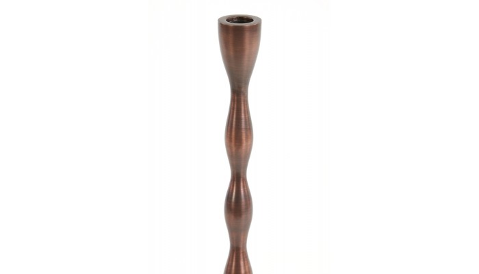 PALINI - Bougeoir cuivre antique