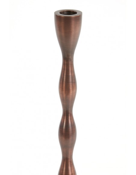 PALINI - Bougeoir cuivre antique