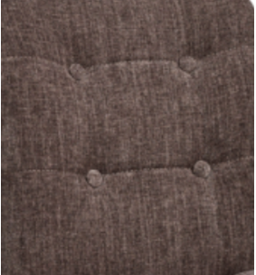 VOYAGE - Chaise tissu gris foncé 2