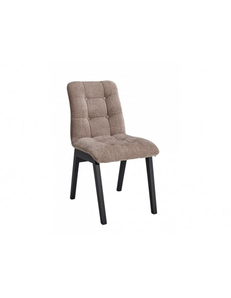 VOYAGE - Chaise tissu taupe