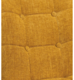 VOYAGE - Chaise tissu jaune 2