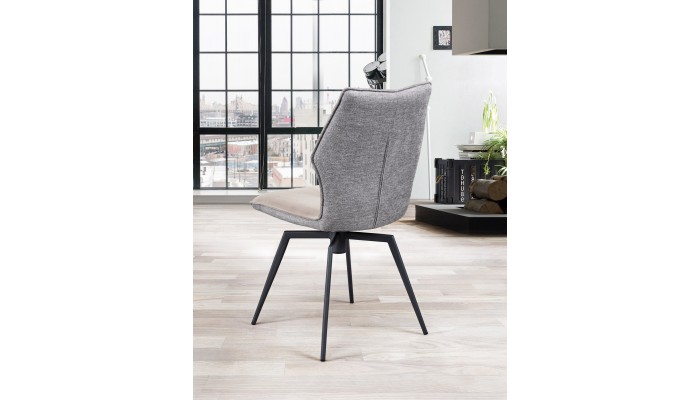 PALOMA - Chaise pivotante beige