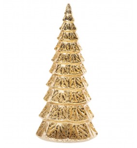 Décoration de table lumineuse sapin H22