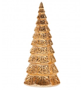 Décoration de table lumineuse sapin H22