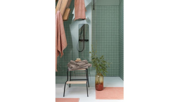 Tapis de bain ENZO argile