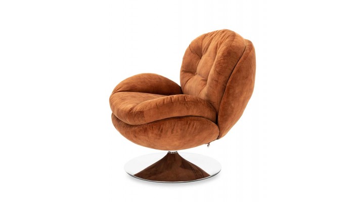 MEMENTO - Fauteuil moelleux fox pied pivotant