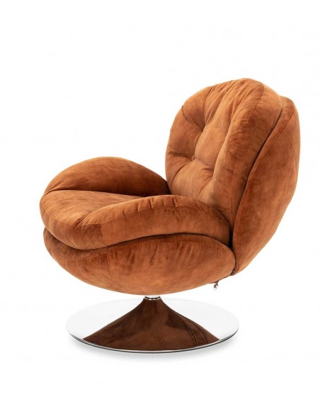 MEMENTO - Fauteuil moelleux fox pied pivotant
