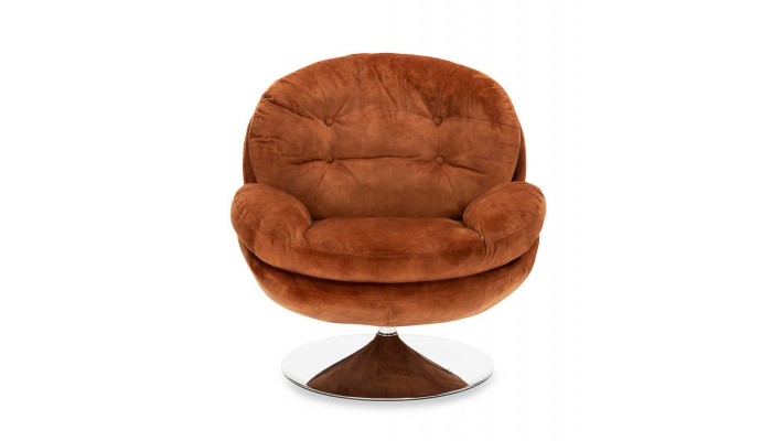 MEMENTO - Fauteuil moelleux fox pied pivotant