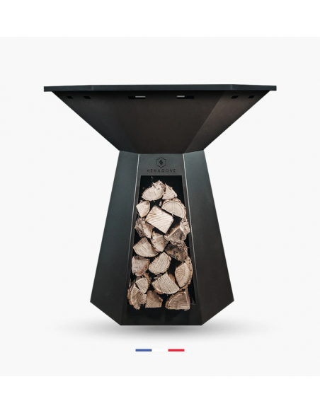 HEXAGONE BRASERO - Grand banquet époxy noir 100