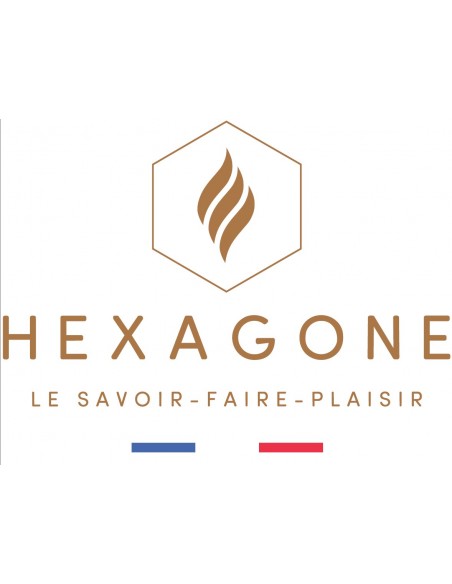HEXAGONE BRASERO - Grand banquet corten 150