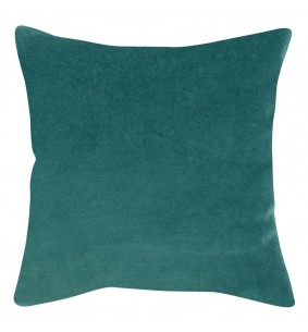 ELISE - Coussin vert de gris 45 X 45 cm