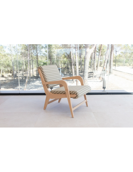 BOOMERANG - Fauteuil rétro