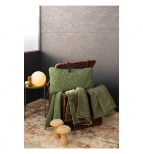 TANA - Plaid amande 140 X 200 2