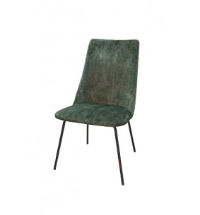 MIAMI - Lot de 6 chaises tissu Aqua Clean + waterproof