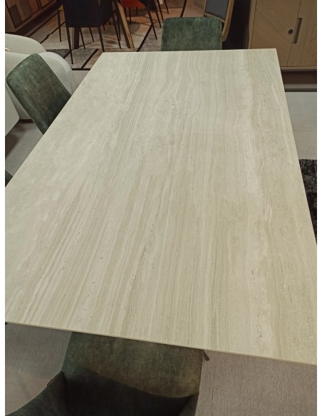 MIAMI - Table extensible dessus céramique STRATA