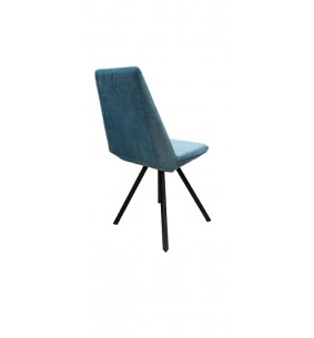 URO - Ensemble de 6 chaises tissu aqua clean 2