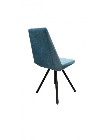 URO - Ensemble de 6 chaises tissu aqua clean