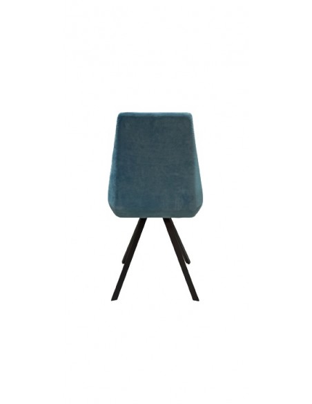 URO - Ensemble de 6 chaises tissu aqua clean
