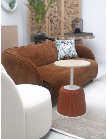MUSHROOM - Table d'appoint orange