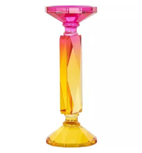 MIRTE- Bougeoir cristal multicolore
