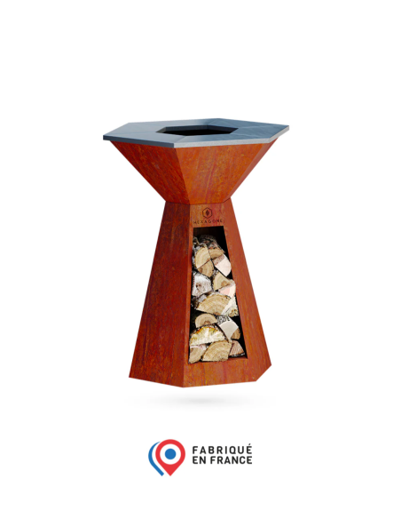 HEXAGONE BRASERO - Festin corten 105
