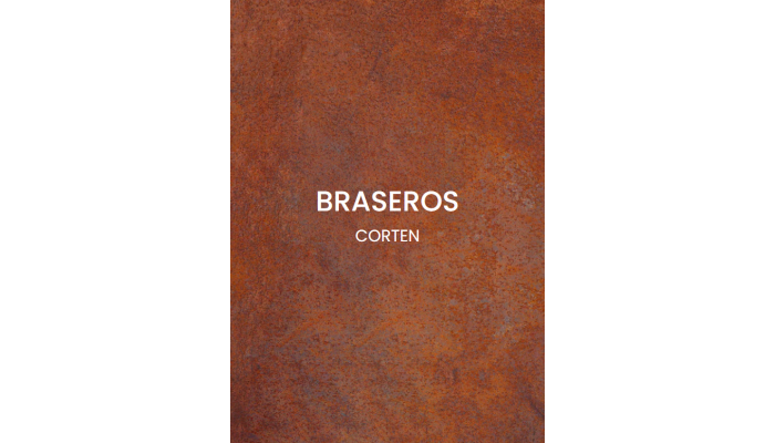 HEXAGONE BRASERO - Festin corten 105