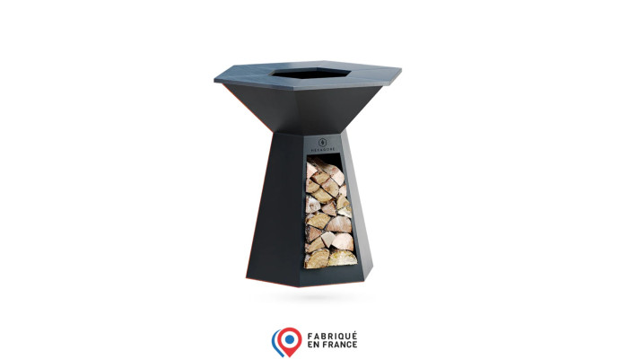 HEXAGONE BRASERO - Festin époxy noir 105