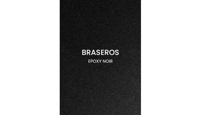 HEXAGONE BRASERO - Grand banquet époxy noir 150