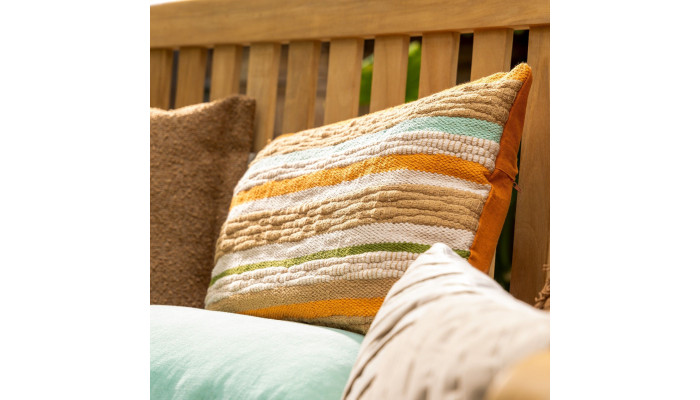MANTE - Coussin 30x50 cm - Peach Caramel