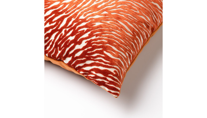 YAMIN - Coussin 45x45 cm - orange