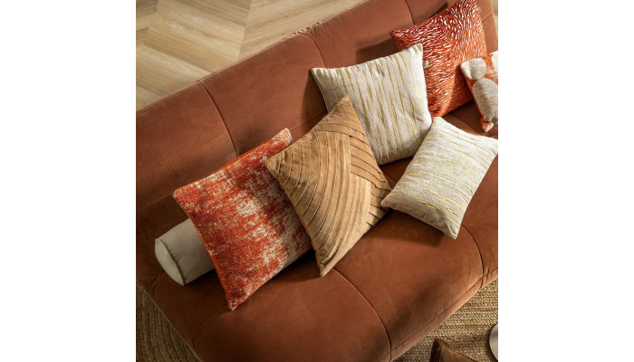 YAMIN - Coussin 45x45 cm - orange