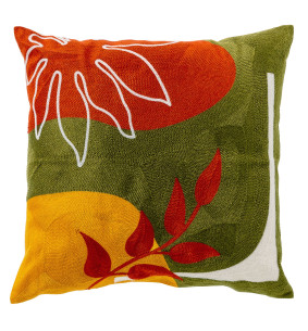 IVAN - Housse de coussin 45x45 cm Olive Branch - vert