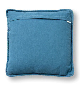 BOWIE - Coussin en coton delavé Provincial Blue 45x45 cm 2