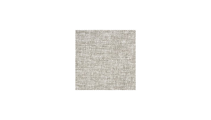 TOPAZE - Chaise tissu craie avec pieds métal