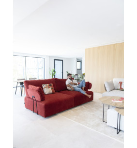 TESEO - Canapé modulable grand 2 places