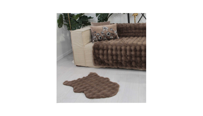 BUBBLE - Plaid douceur butternut