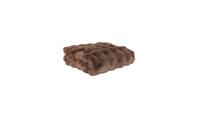 BUBBLE - Plaid douceur butternut