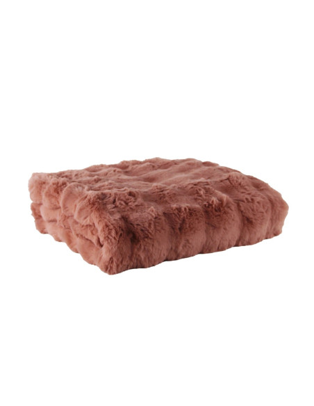 BUBBLE - Plaid douceur poudre