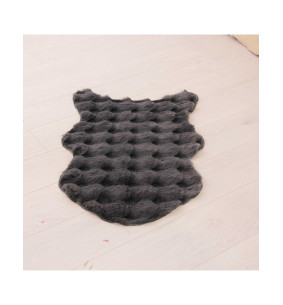 BUBBLE - Tapis douceur anthracite